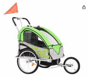 remorque vélo enfant vidaxl mode poussette