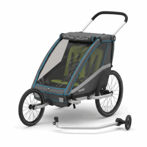 remorque vélo enfant de la marque thule